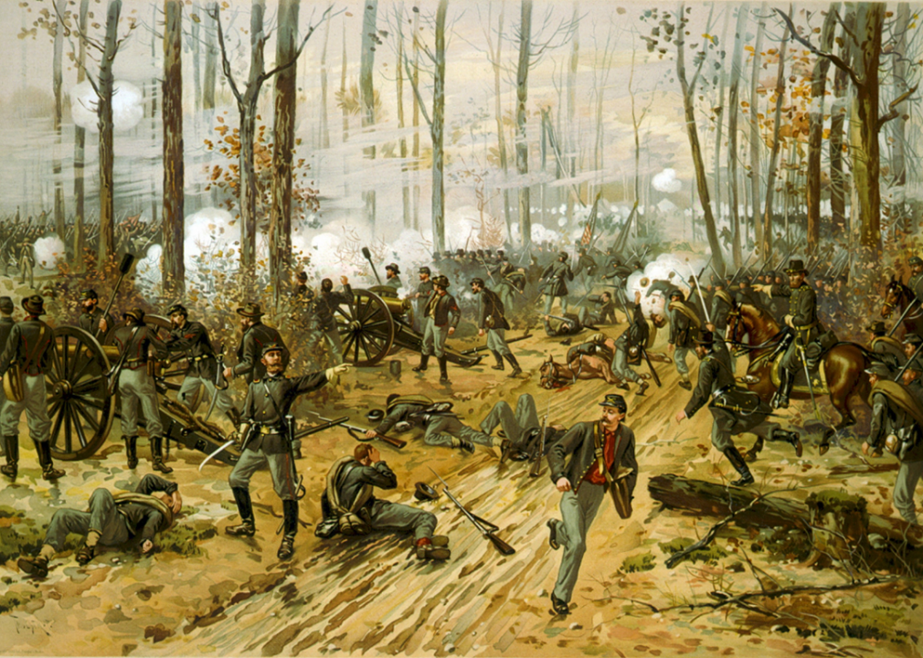 Then: Pittsburg Landing, Tennessee (1862)
